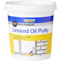 Everbuild 101 Multi-Purpose Linseed Oil Putty Natural 2kg