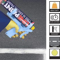 Bond It Line Paint Marking Spray Paint White 750ml BDLM002