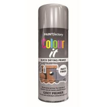 Paint Factory All Purpose Paint - Grey Primer 400ml