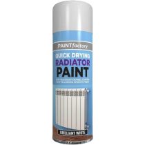 Paint Factory Quick Drying Radiator Spray Paint White 400 ML