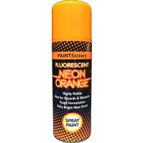 Paint Factory Neon Orange Spray Paint 200ml