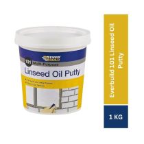 Everbuild 101 Multi-Purpose Linseed Oil Putty Natural 1KG