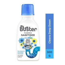 Buster Plughole Sanitiser Granules Eucalyptus Drain Cleaner 300g