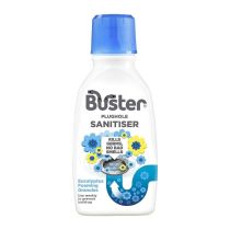 Buster Plughole Sanitiser Granules Eucalyptus Drain Cleaner 300g - Pack of 6