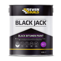 Everbuild Black Jack 901 Bitumen Solvent-Based Protective Paint 2.5L