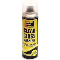 Paint Factory Clear Gloss Varnish Spray Can 250ml