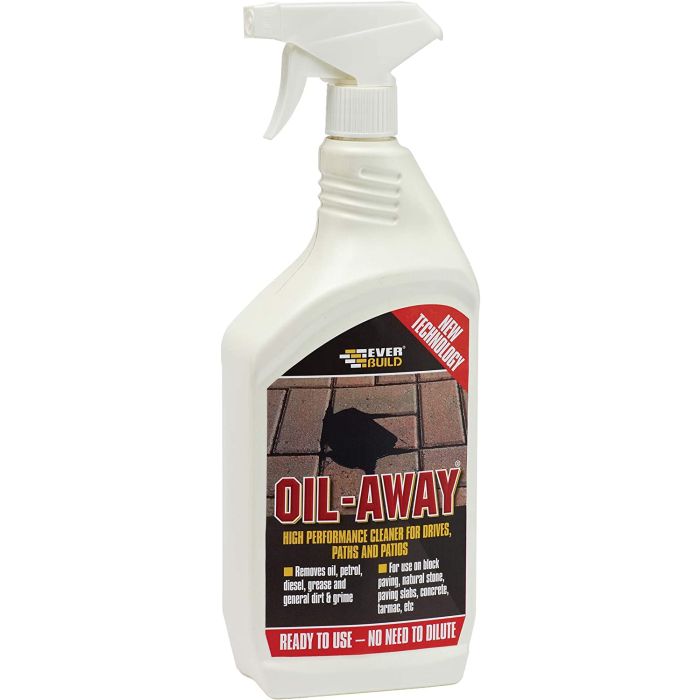 Everbuild Oil Away Ready To Use Oil Remover For Hard Surfaces 1 L