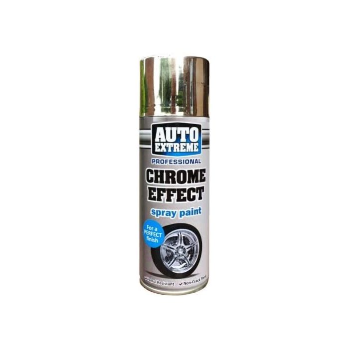 Rapide Auto Extreme Professional Chrome Effect Spray Paint 400ml