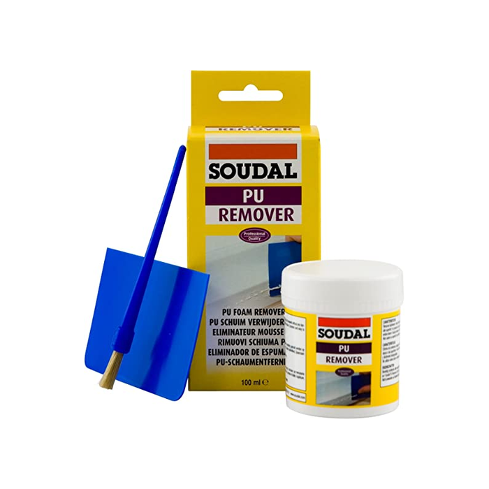 Soudal Cured PU Expanding Foam Remover Clear 100ml