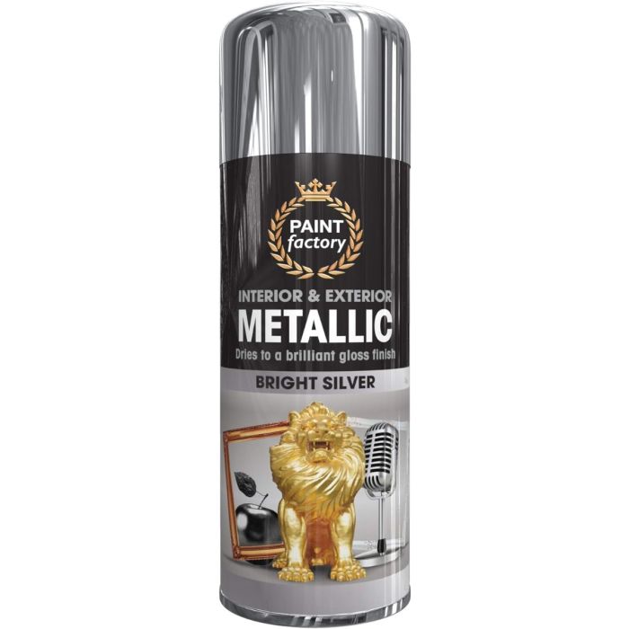 Paint Factory All Purpose Silver Metallic 400ml