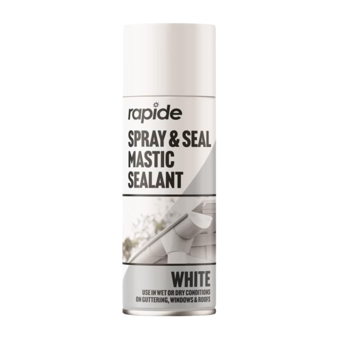 Rapide Spray & Seal Leak Fix Stop Sealant Instant Waterproof White 300ml