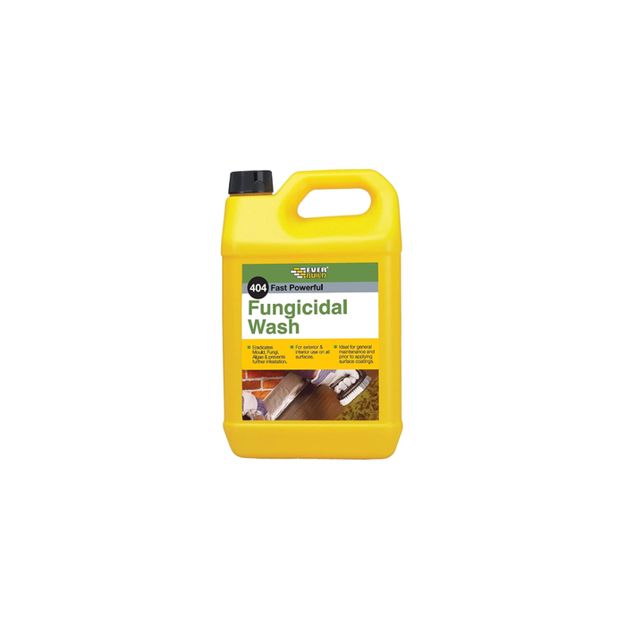 Everbuild 404 Fast Powerful Fungicidal Wash 5 Liters
