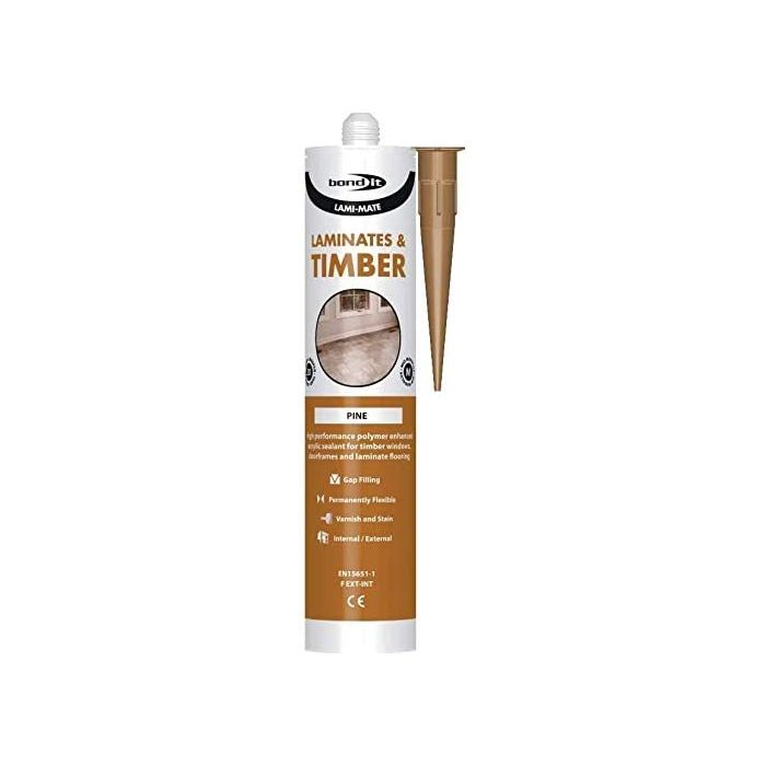 Bond It Lami Mate Flexible Sealant Gap Filler Pine