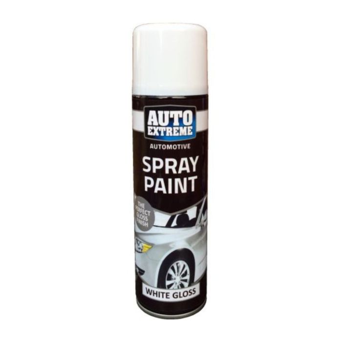 Rapide Auto Extreme All Purpose Spray Paint Can White 250ml