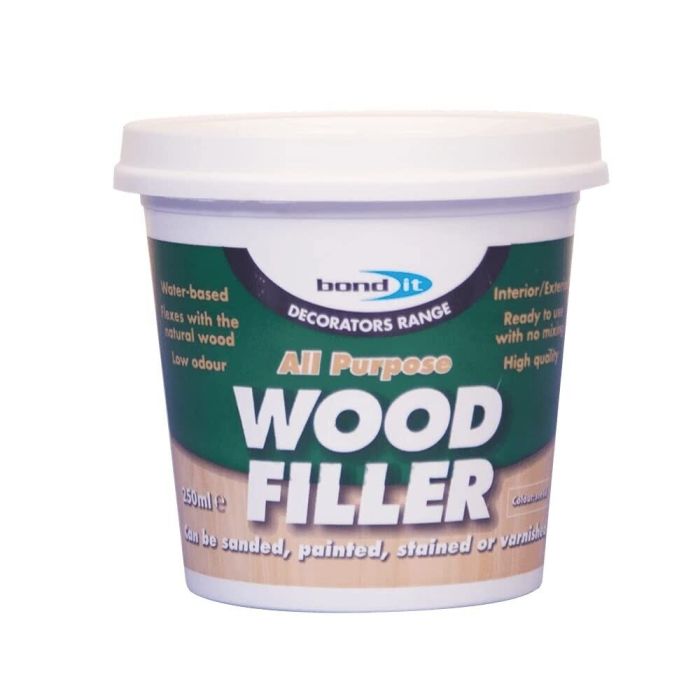 Bond It All Purpose Wood Filler White 250ml