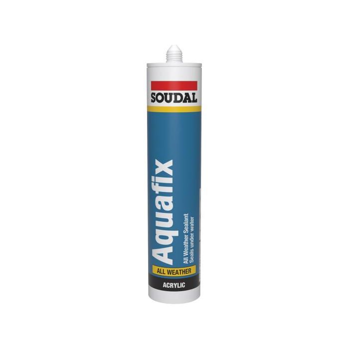 Soudal Aquafix All Weather Sealant Clear 300ml