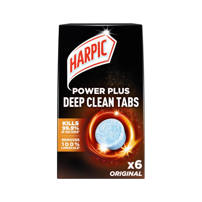 Harpic Power Plus Toilet Deep Clean Limescale 6 Tablets