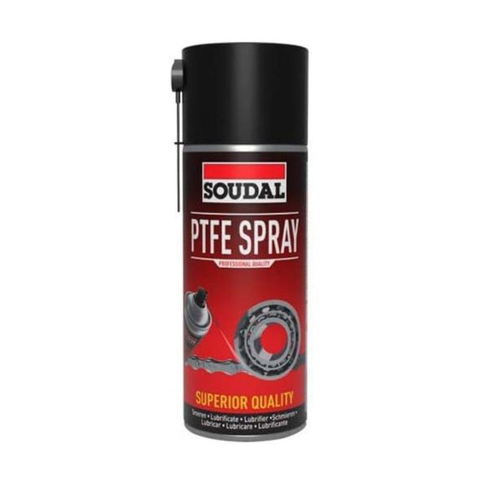 Soudal PTFE Spray Dry Lubricant for Hinges, Locks & Tools 400ML