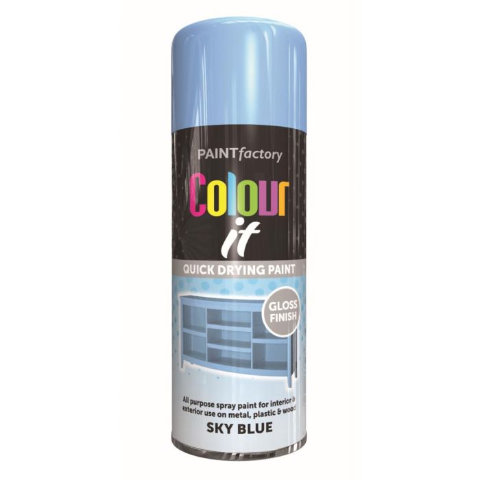 Paint Factory All Purpose Sky Blue Gloss 400ml